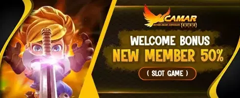 Bonus New Member 100% Welcome promotional banner
